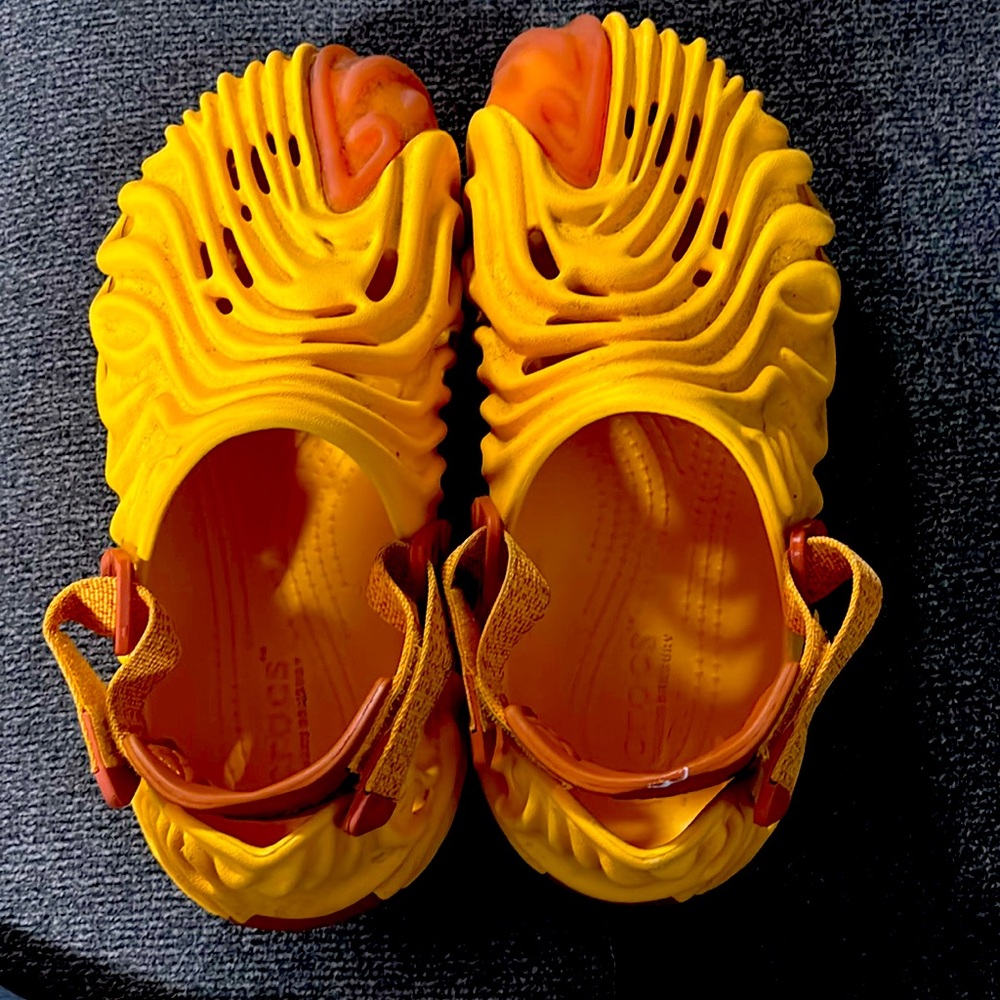 Orange Sahleme X Crocs